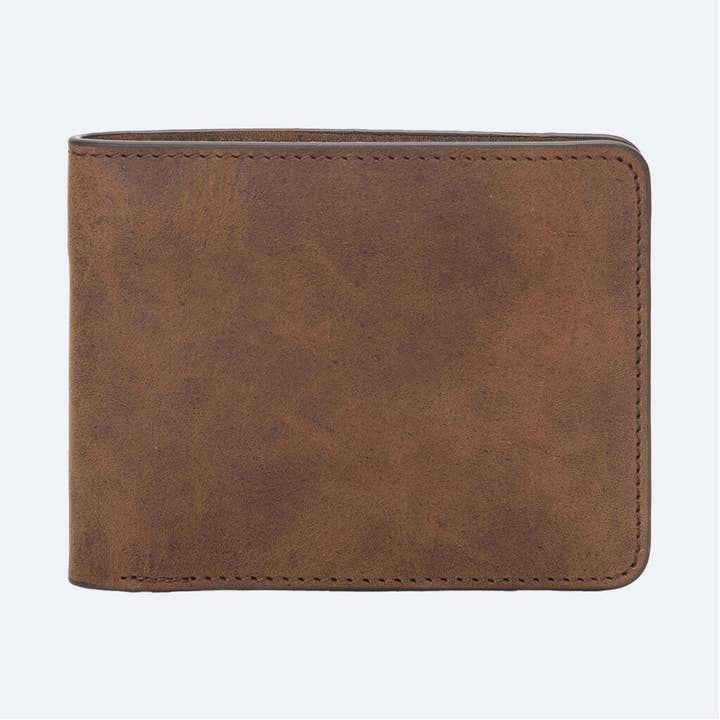 Bifold Leather Wallet - Jason for wholesale by OXA LEATHER