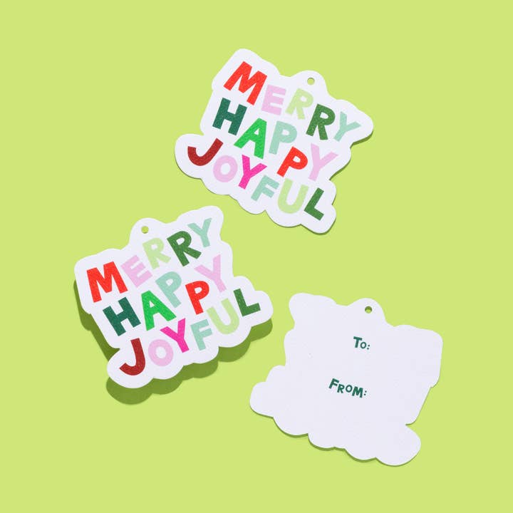Die Cut Gift Tags for wholesale by Joy Creative Shop