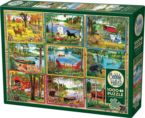 Cheatwell Games – wholesale Puzzle – Adult – Postcards from the Lake Country (1000 pieces)1