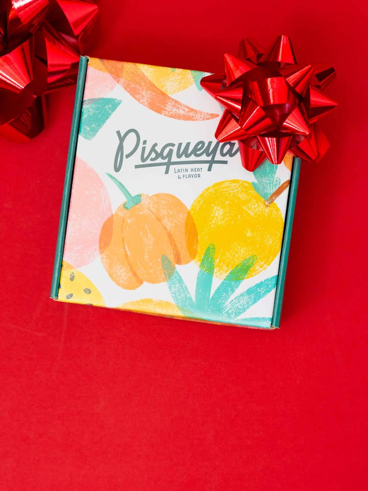 Hot Like Fuego Hot Sauce Trio Gift Box for wholesale by Pisqueya