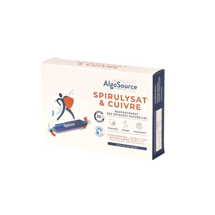 AlgoSource - Wholesale Oral Supplement/Vitamin - Spirulysat® & copper - Spirulina extract and copper