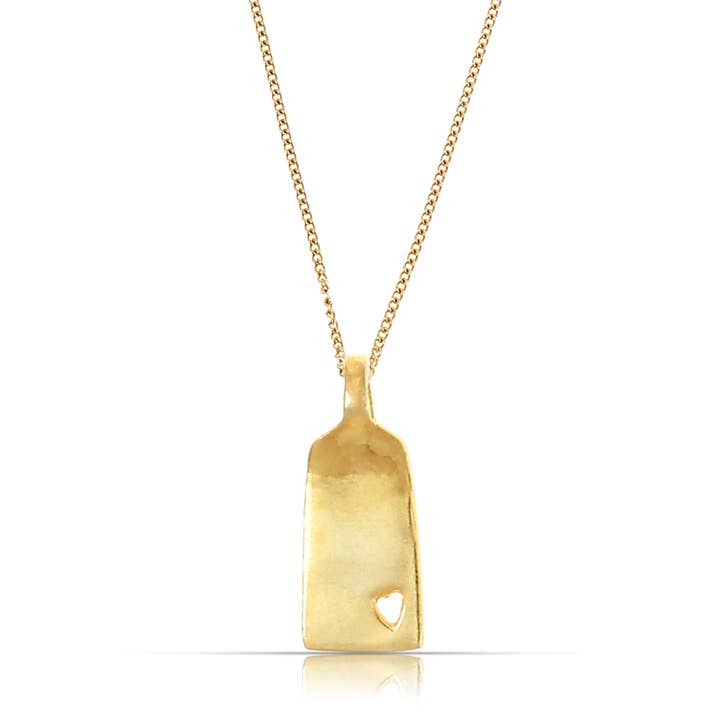 Made By Nami - Wholesale Pendant/Charm Necklace - Gold necklace made of 925 sterling silver with heart