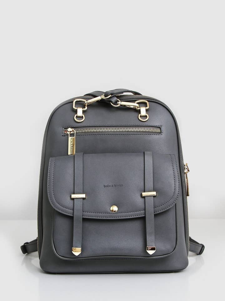 Zaino in pelle 5th Ave per la vendita all'ingrosso da parte di belle & bloom