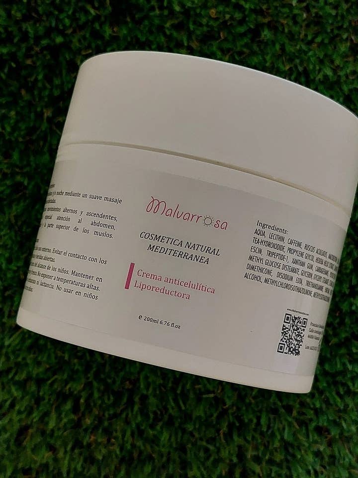 Crema Anticellulite Termica per la vendita all'ingrosso da parte di Malvarrosa cosmetica