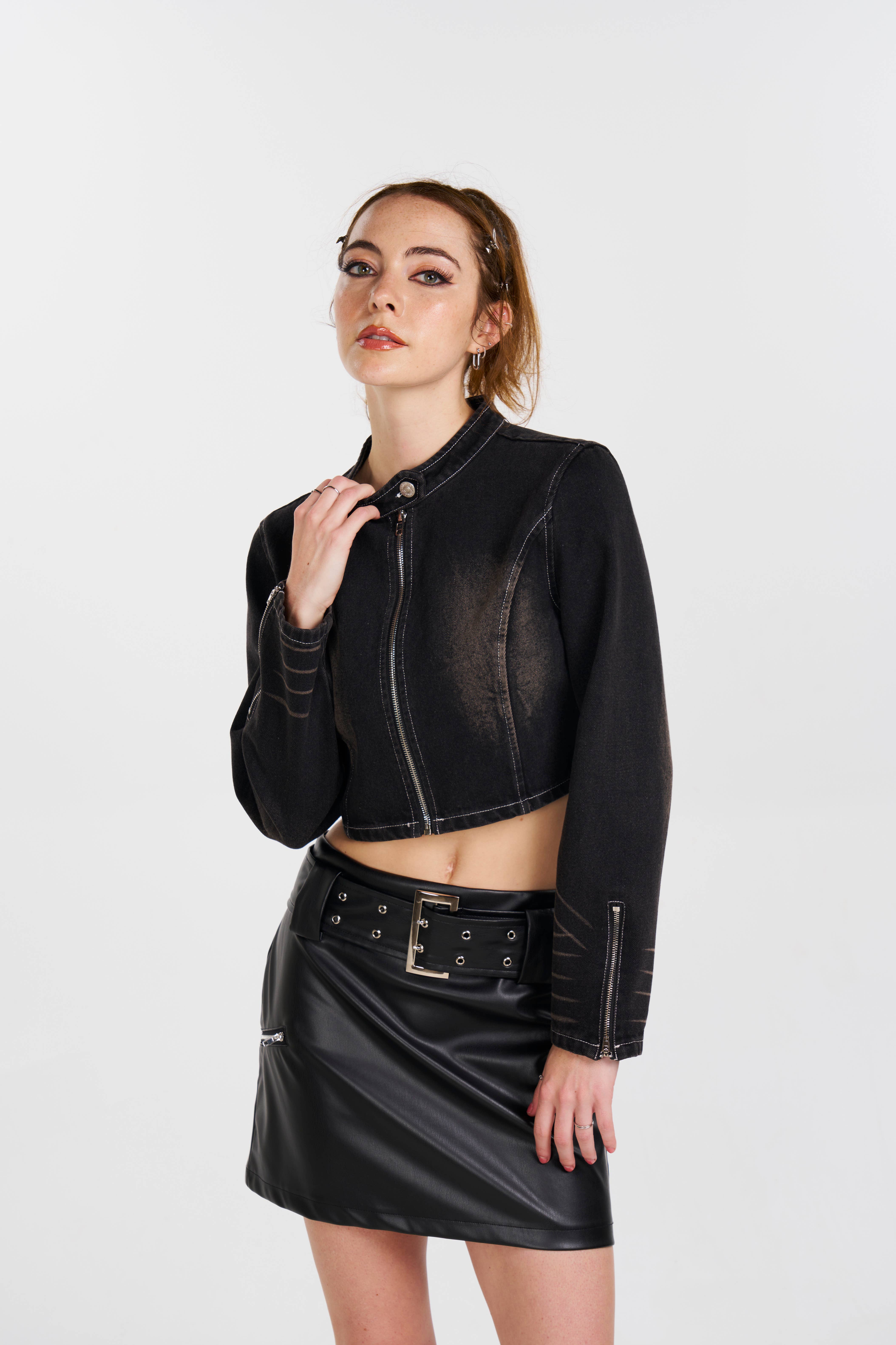 Pretty Damage – wholesale Jeansjackor – Dam – Fuel Reload Jeansjacka1