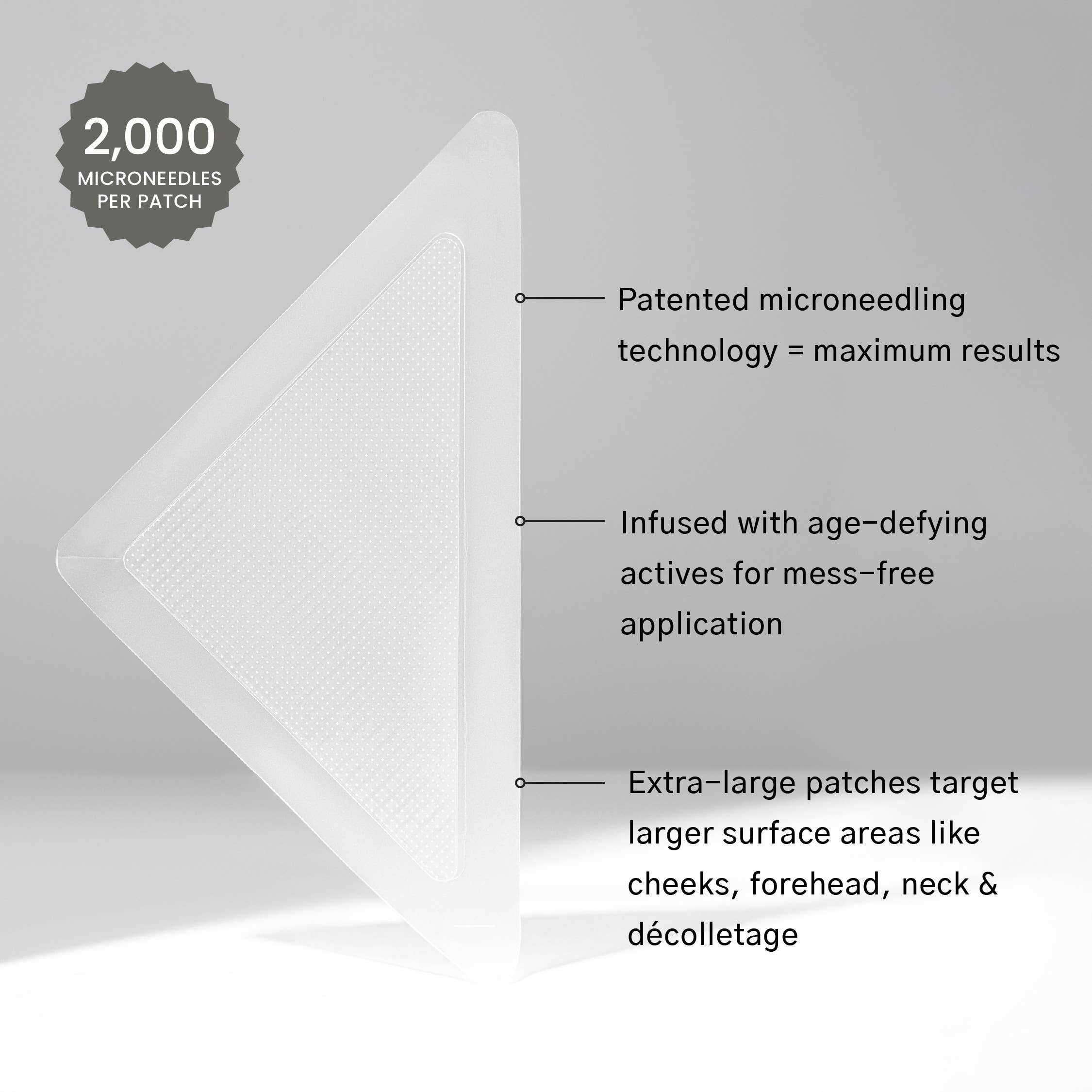 Karuna - Wholesale Acne/Hydrocolloid Patch - Age Rewind XL Microneedle Patches (1 Pair / 2 Patches)7