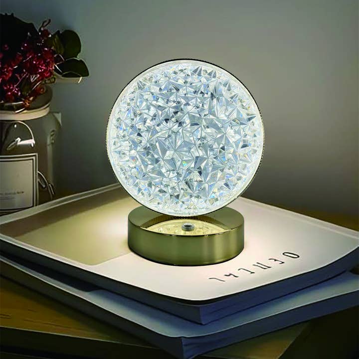 LAX Gadgets - Wholesale Night Light - Elegant LED Crystal & RGB Lamps For Home Decor- Retail Pack1