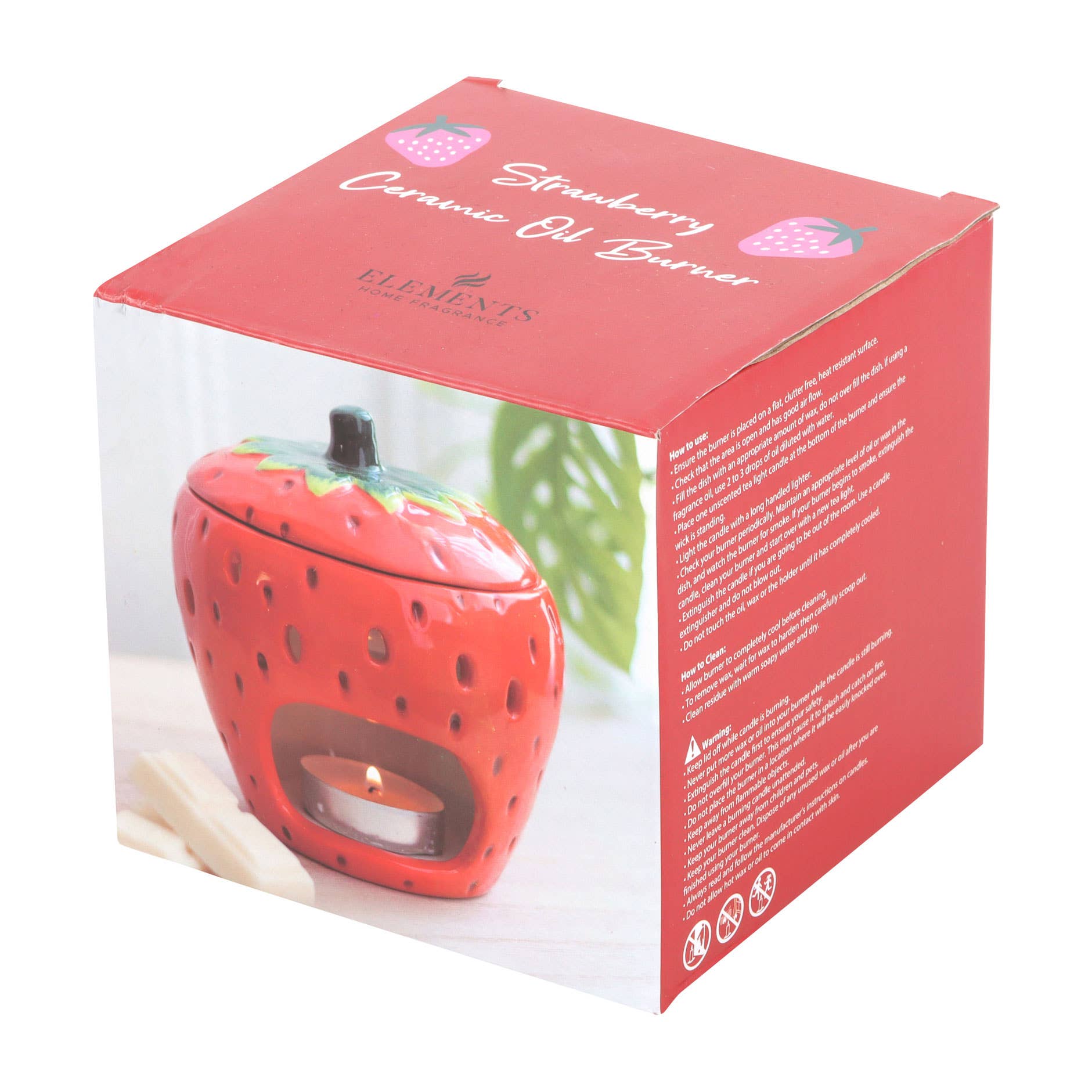 Something Different Wholesale – wholesale Oil warmer – Strawberry Oil Burner5