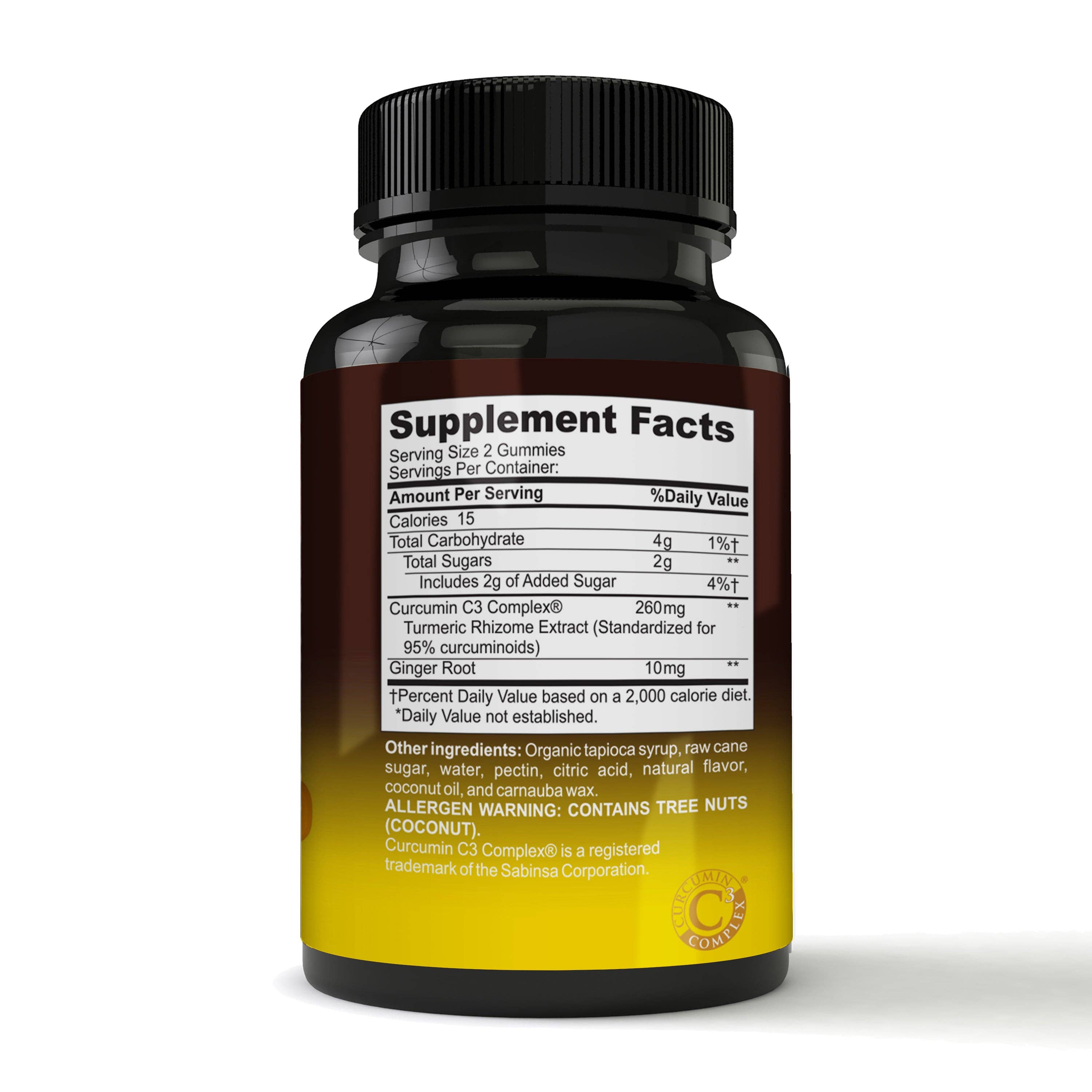 Totally Products - Wholesale Oral Supplement/Vitamin - Totally Products Adult Turmeric & Ginger Gummies with C3 Complex (120 count)4