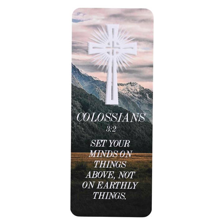 Bookcard Set Your Minds On Things Above for wholesale by Dicksons