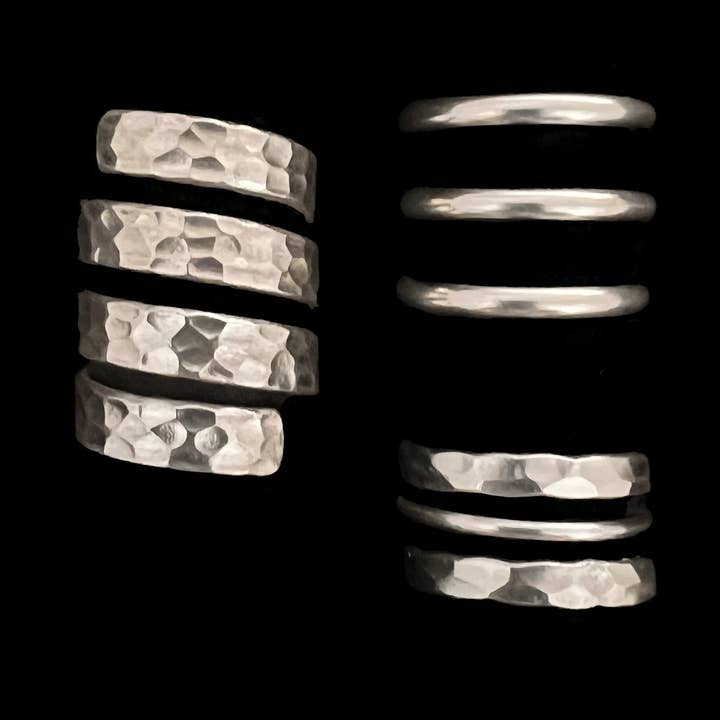 R5 - Anéis alinhados e martelados por atacado de Anantara