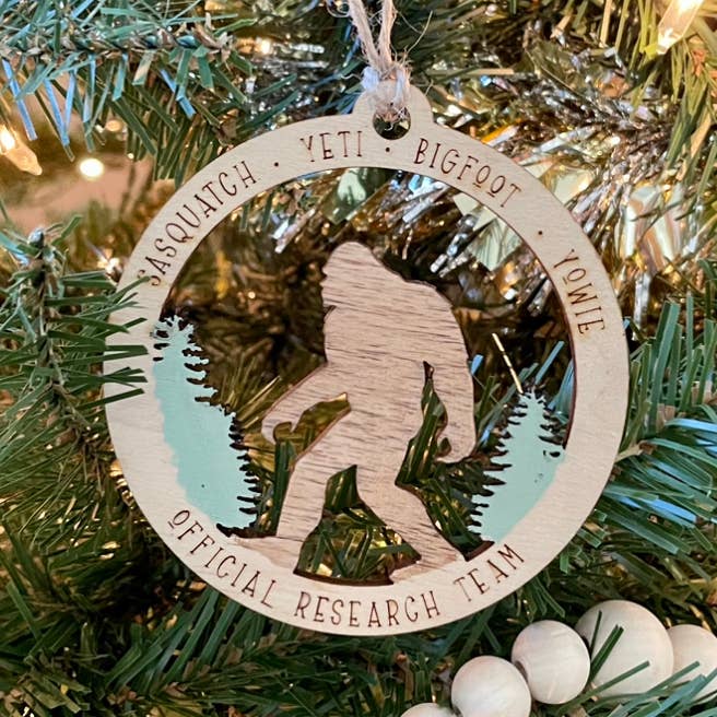 Hazel + Bloom Co - Wholesale Ornament - Bigfoot Yeti Sasquatch Ornament0