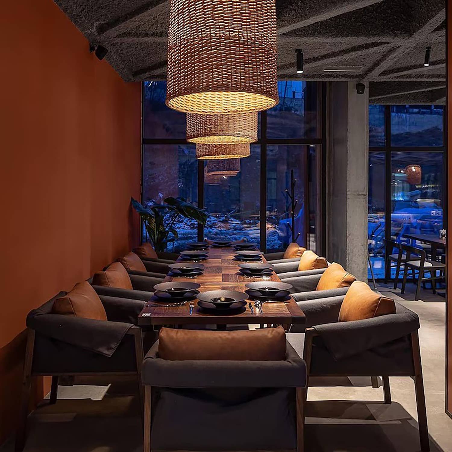 Etnico del Mondo - Wholesale Chandelier/Hanging Light - Natural Rattan Chandelier Moroccan Handicraft #117