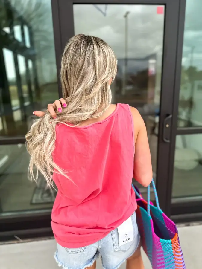 birdie - Wholesale Tank Top - Women's - Butterfly Watermelon Graphic Tank1