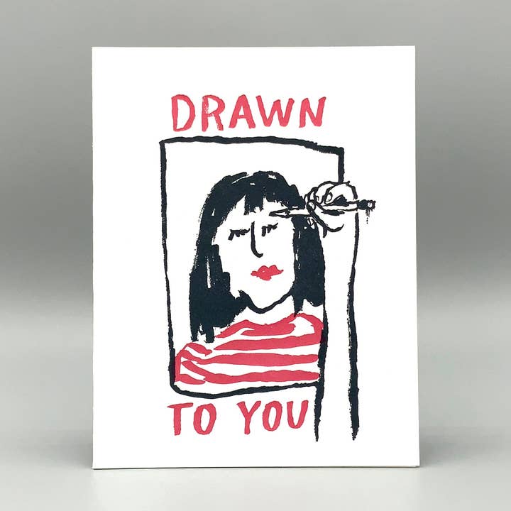 Westland Press - Wholesale Love Card - Drawn To You0