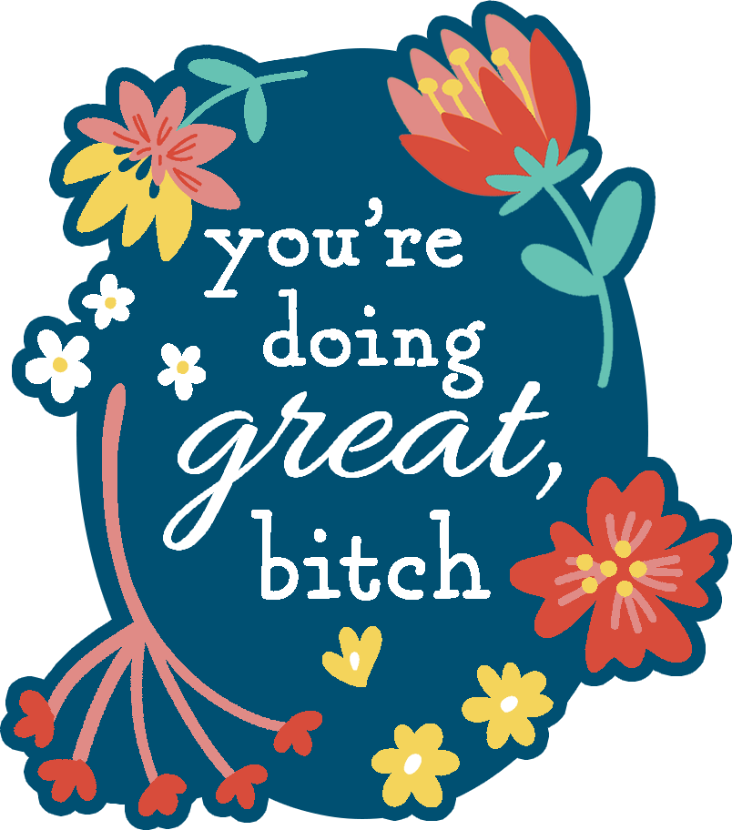 Not Applicable You're Doing Great Sticker for wholesale on Faire0