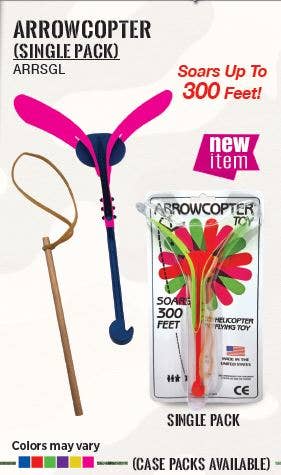 Magnum Enterprises - Wholesale Classic Toy - Kids - Arrowcopter Single0