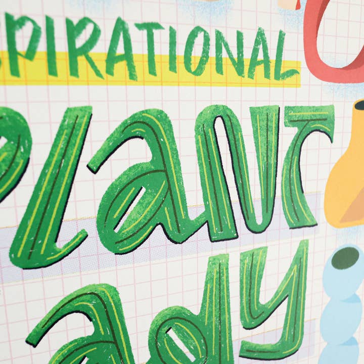 Esther Nariyoshi Illustrations - Wholesale Art Print - Aspirational Plant Lady2