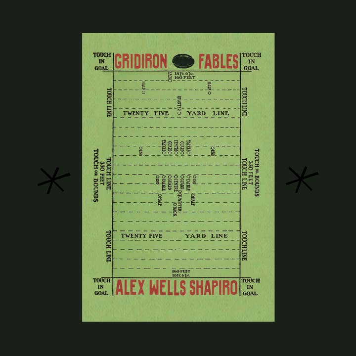 Gridiron fabler, af Alex Wells Shapiro for engroshandel hos Bottlecap Press