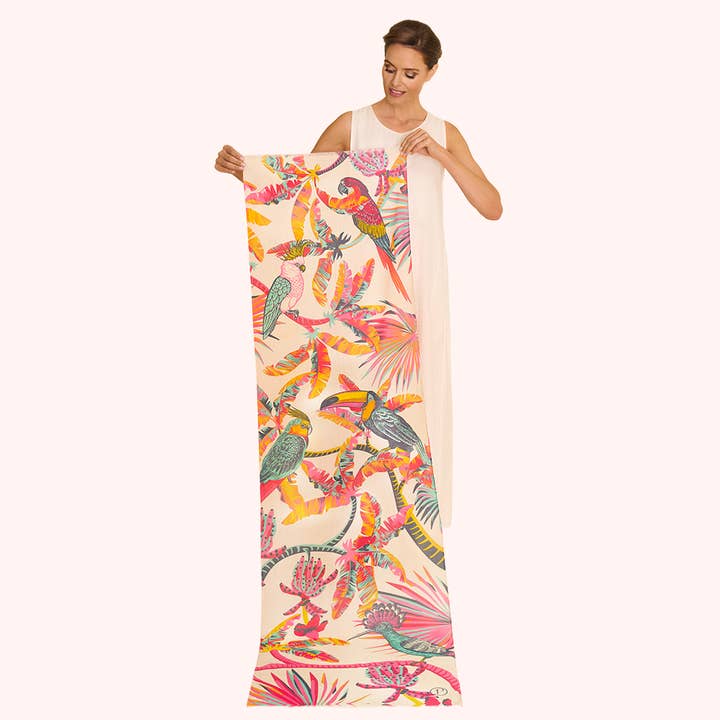 Cachecol de Algodão - Paraíso Tropical por atacado de Powder Design - Europe