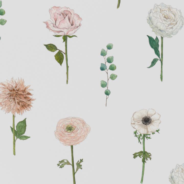 Re-wrapped - Vendita all'ingrosso Carta da regalo in fogli - Carta da regalo con garofani per matrimonio • ECO Friendly • Prodotto nel Regno Unito6