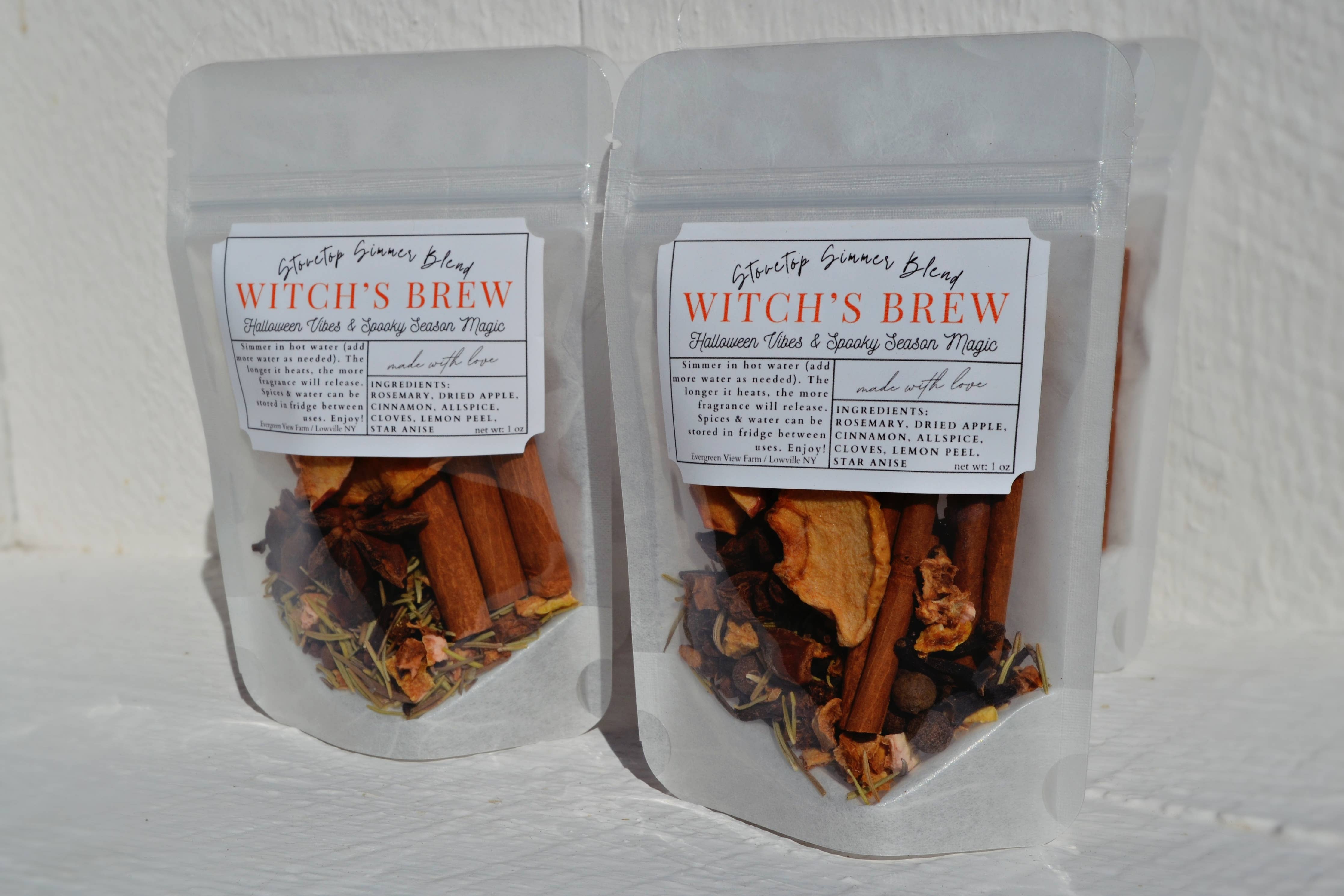 Evergreen View Farm - Wholesale Potpourri - Witch's Brew Autumn Fall Halloween Simmer Stovetop Spices6
