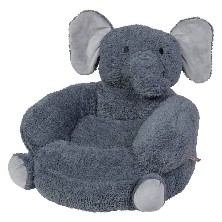 Toddler Plush Elephant Character Chair for wholesale by Trend Lab