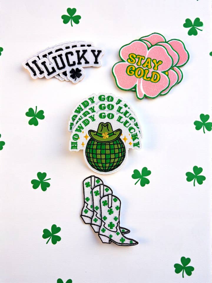 Pacchetto Patch Lucky You per la vendita all'ingrosso da parte di Nash Grey