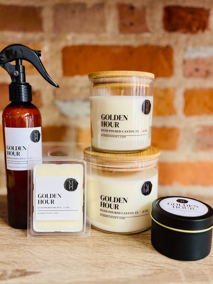 Ora d'oro per la vendita all'ingrosso da parte di Mad House Candle Co.