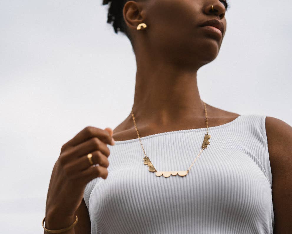 Tilly Doro - Wholesale Stud/Post Earrings - Arc studs4