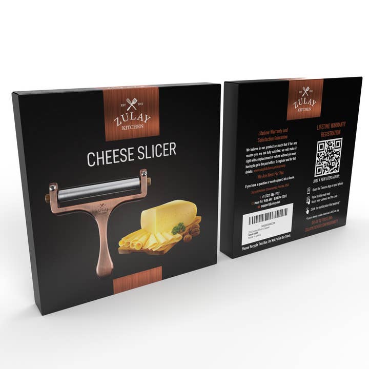 Zulay Kitchen - Wholesale Kitchen Tool/Gadget - Wire Cheese Slicer With Adjustable Thickness14