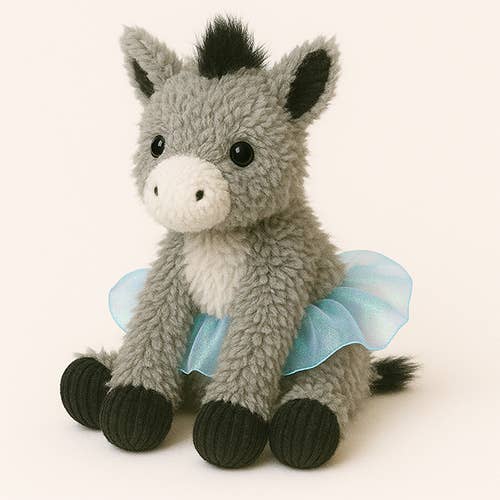 6366 Scruffy Grey Donkey for wholesale by Dasha Designs