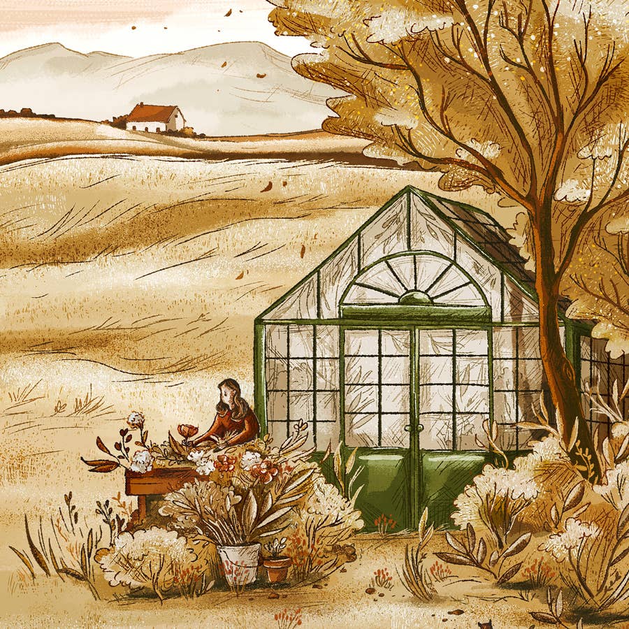 So Quiet - Wholesale Art Print - In The Garden Art Print2