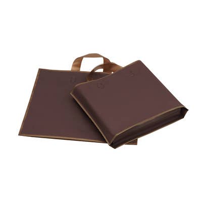 ByHome - Wholesale Gift Bag - 50pcs, 5 colors 12"x3"x10" frosted gold border EVA gift bag 8