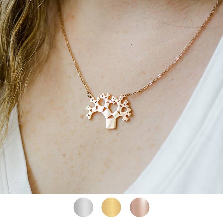 Ad Astra Boutique - Vente Colliers à pendentif - Collier Arbre Pythagore2