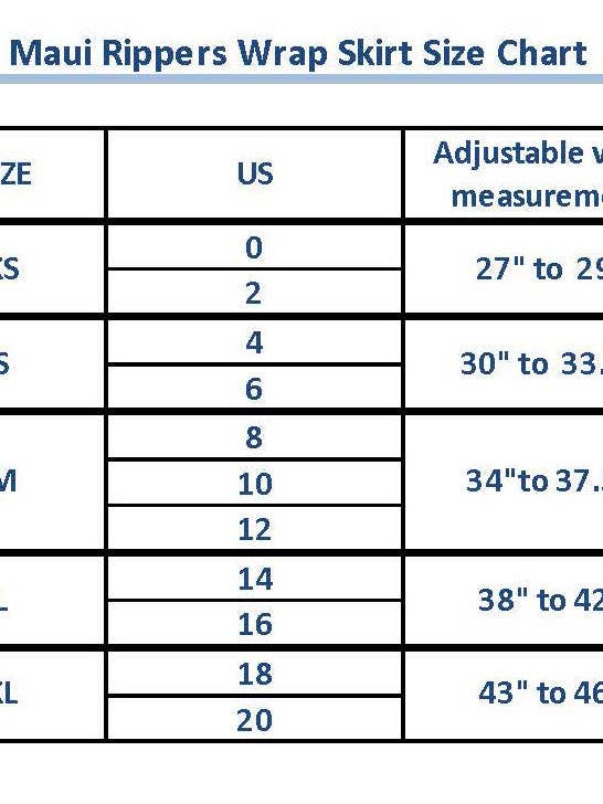 Maui Rippers - Vendita all'ingrosso Copricostume - Donna - Gonna lunga a portafoglio con pareo - nera5
