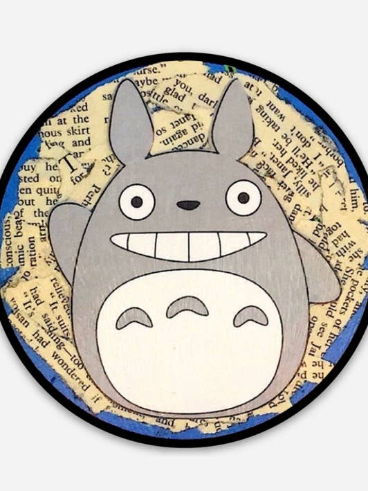 Totoro Sticker for wholesale by Liminal Moon Art Club