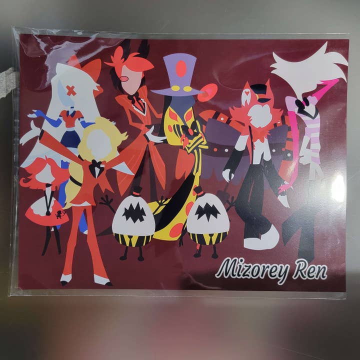 Hazbin Hotel staff Print for wholesale by Mizorey Ren