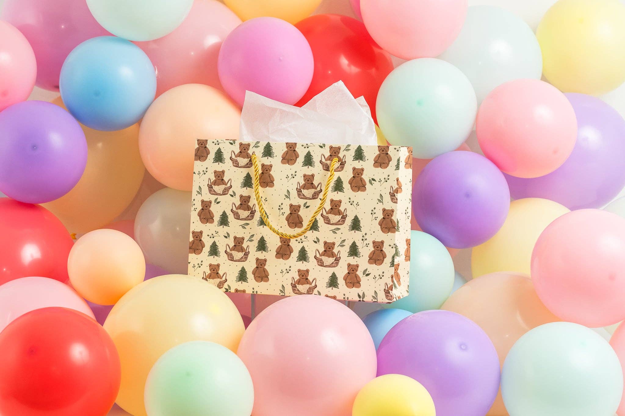 Jaybee Design - Wholesale Gift Bag - Little Bear Pattern Gift Bag2