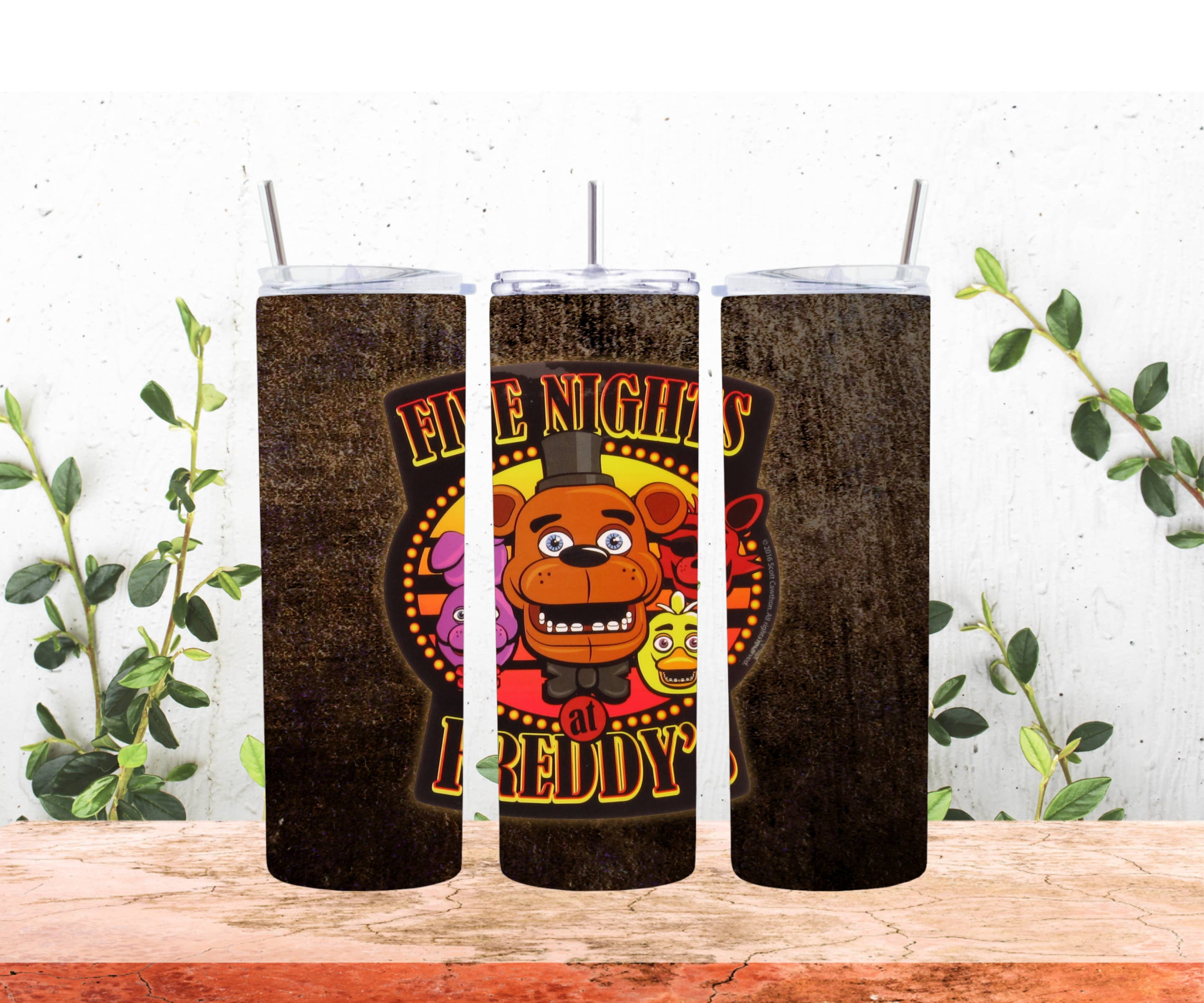 Paxton's One Stop Shop LLC - Wholesale Insulated Mug/Tumbler - 20 Ounce Tumbler ~ Five Nights at Freddy's, FNAF