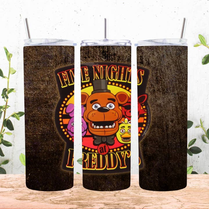 Paxton's One Stop Shop LLC - Wholesale Insulated Mug/Tumbler - 20 Ounce Tumbler ~ Five Nights at Freddy's, FNAF0