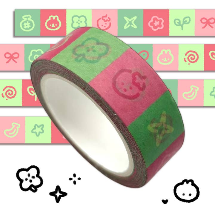 Patchwork Washi Tape for engroshandel hos Bunhiry