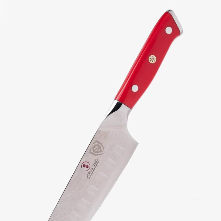 Dalstrong - Wholesale Kitchen/Utility Knife - Santoku Knife 7" | Red ABS | Shogun Series | Dalstrong ©0