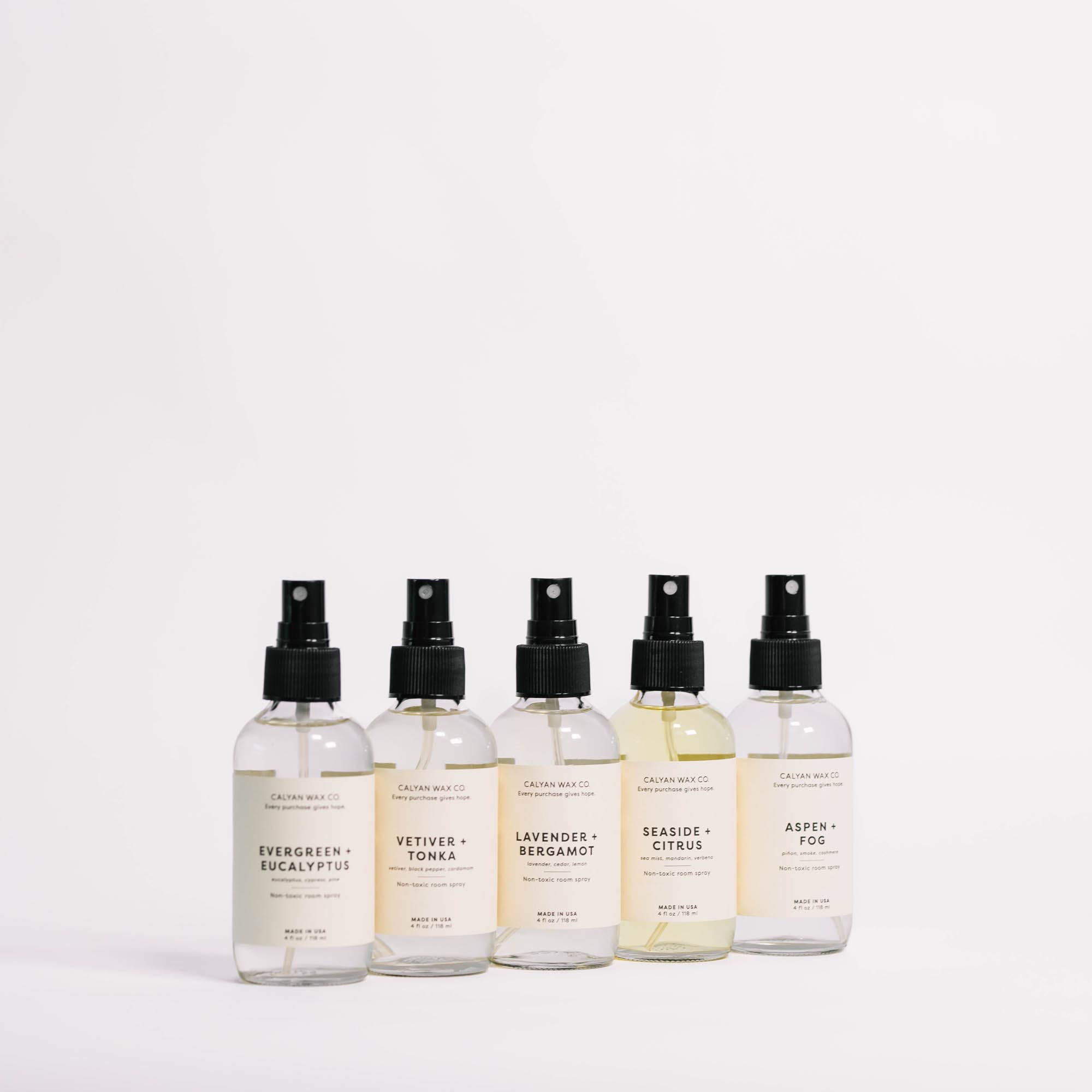 Calyan Wax Co. - Wholesale Room & Linen Spray - Aspen + Fog - Room Spray12