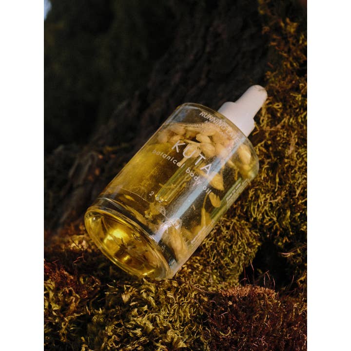 Running Late Apothecary - Wholesale Bath/Body Oil - Botanical Face + Body Oil, Kuta1