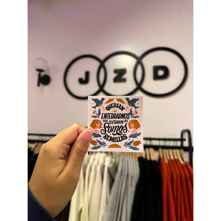 Jen Zeano Designs - Wholesale Sticker - Semillas Sticker1