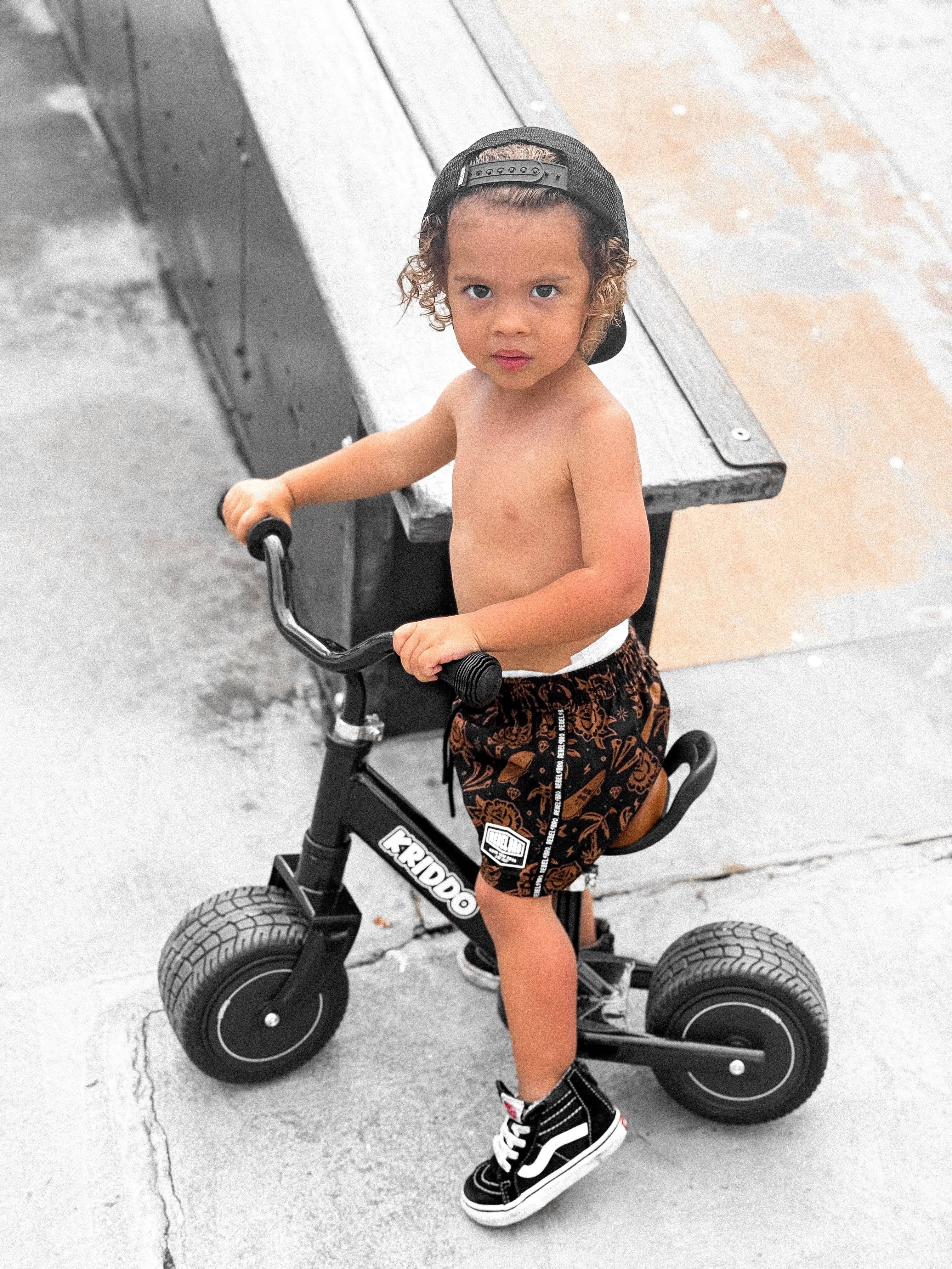 Rebel Bro - Vente Short de bain – enfant - Short de bain hybride en Rebels In Paradise [Édition Sahara]7