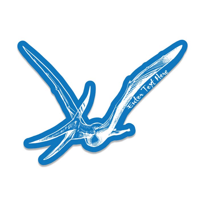 Counter Couture - Wholesale Sticker - Pterodactyl Name Drop Sticker | Customizable