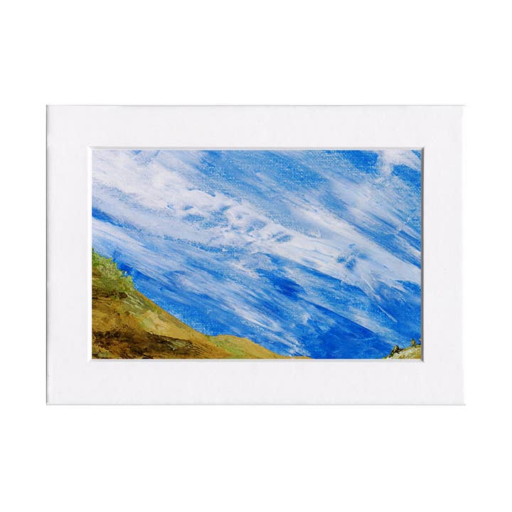 Fine Art For Small Spaces - Wholesale Art Print - The Foothills III Landscape Nature Mini Print0