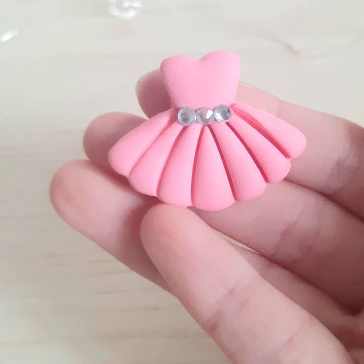 SabrinaDesign - Wholesale Party Favor Bag/Box - Baby girl dress favor, birth favors